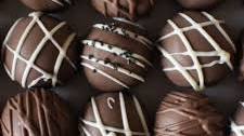 milk chocolate truffles