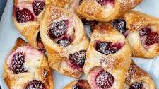 cherry puff pastry