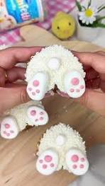 easter bunny cupcakes