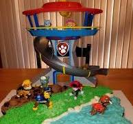 paw patrol cupcake cake