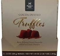 cocoa dusted truffles members mark
