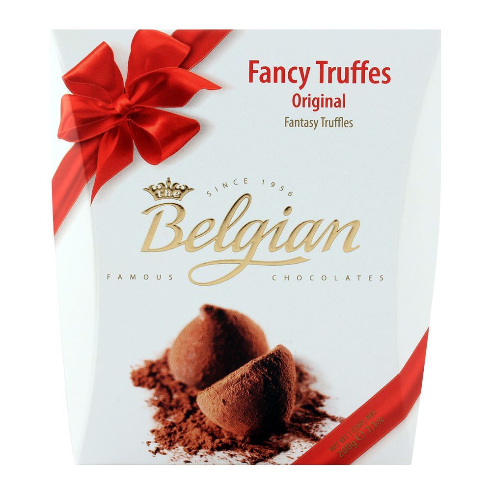 belgian fancy truffles