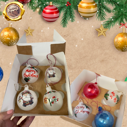 artisan christmas chocolate