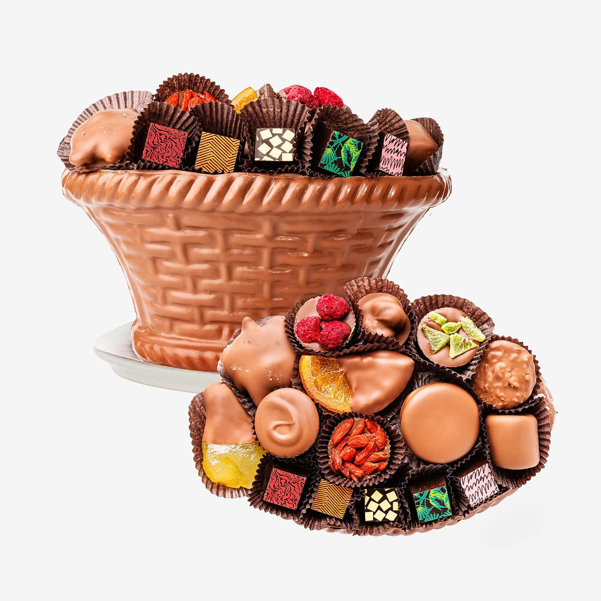 chocolate gift hamper basket