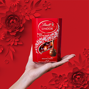 lindt lindor assorted chocolate truffles gift box 525g