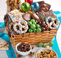 sweet and chocolate hamper