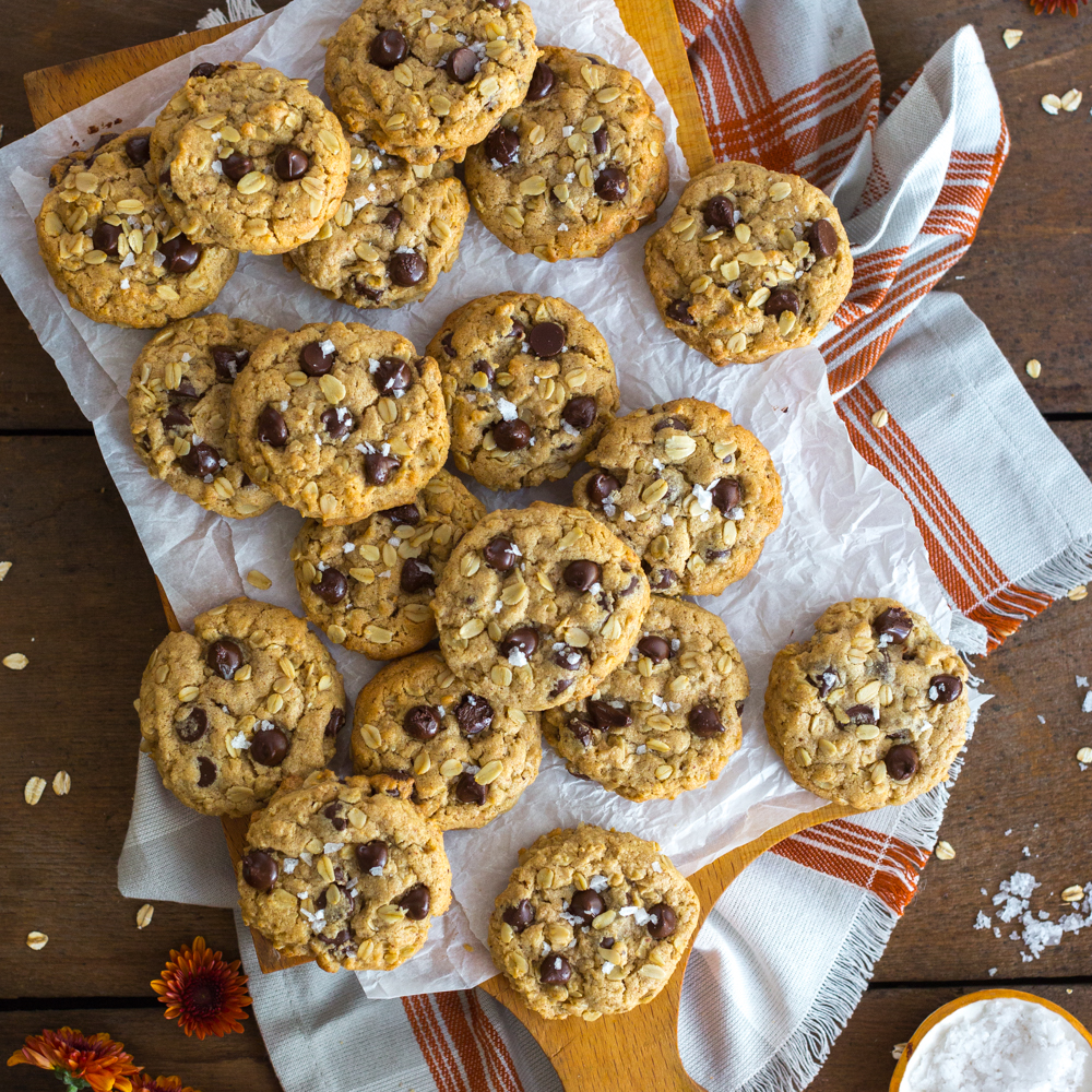 oat chocolate chip cookies
